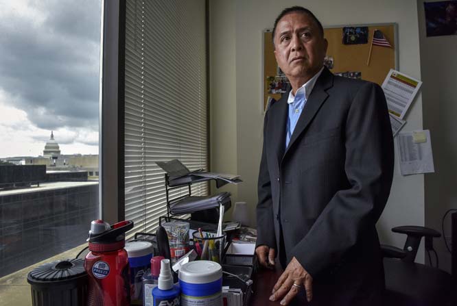 He's 63 --- and quite possibly Washington's oldest intern