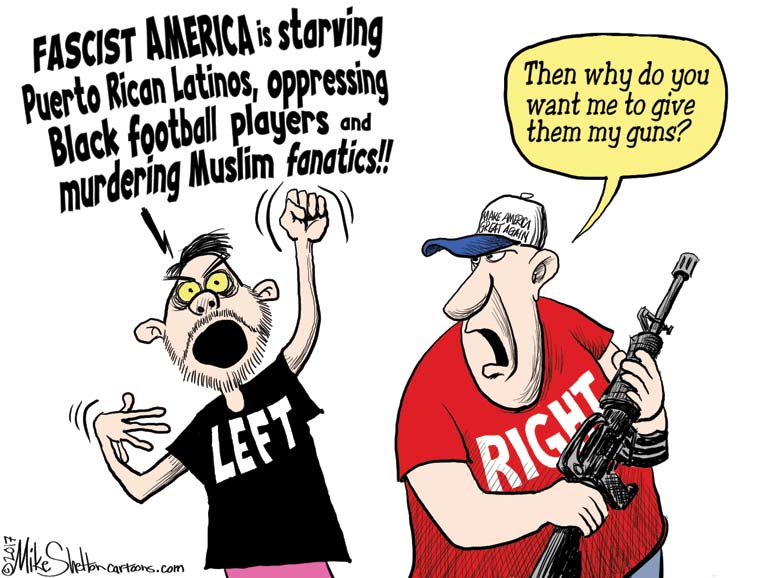 The 'GUNS!' standoff