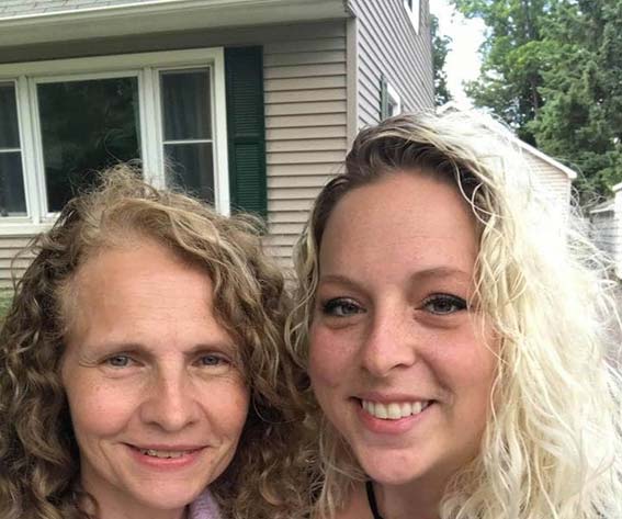 An adopted woman scoured the country for the sister she never met - only to discover she literally lived next door
	