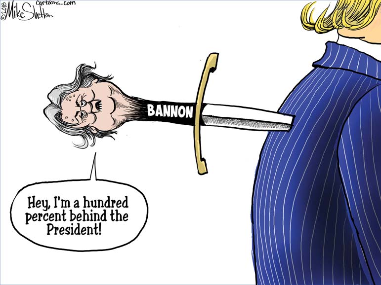 Let's hope Bannon never comes back from European tour
