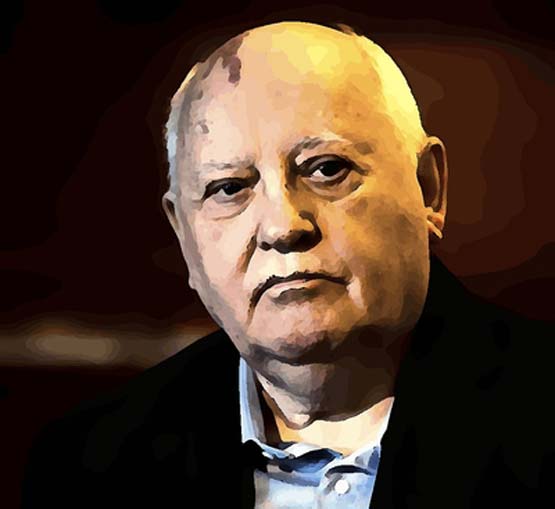 Mikhail Gorbachev is worried about a world war; he hopes Trump and Putin can stop it
 
  