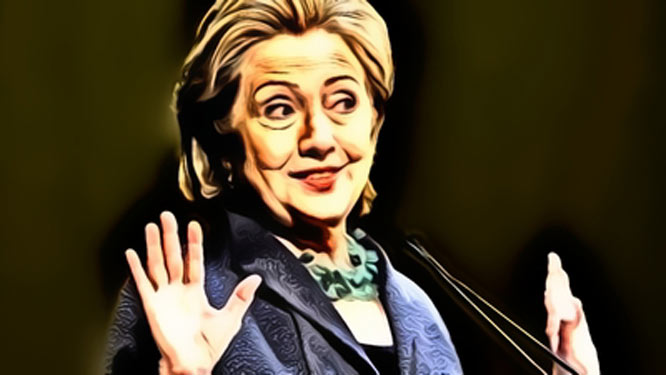  Hillary now will campaign for president as the chant,'Lock her up!' rings in her ears --- and correctly so 

