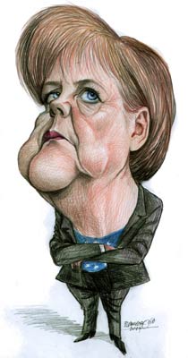 Frau Merkel gets a lesson in free speech






 
