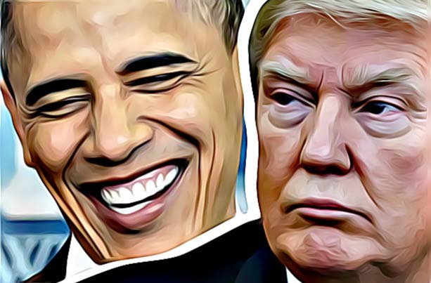 With Dems desperate, Obama launches two-front war on Trump
 
  
