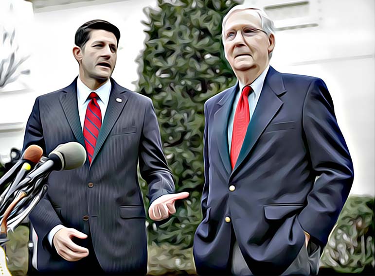 Why Ryan and McConnell should go for a big deal with Dems


 
  