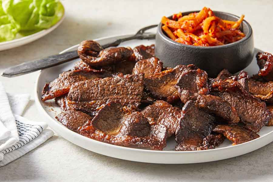Quick-cooking brisket bulgogi brings rich Korean flavors to the table
	
	