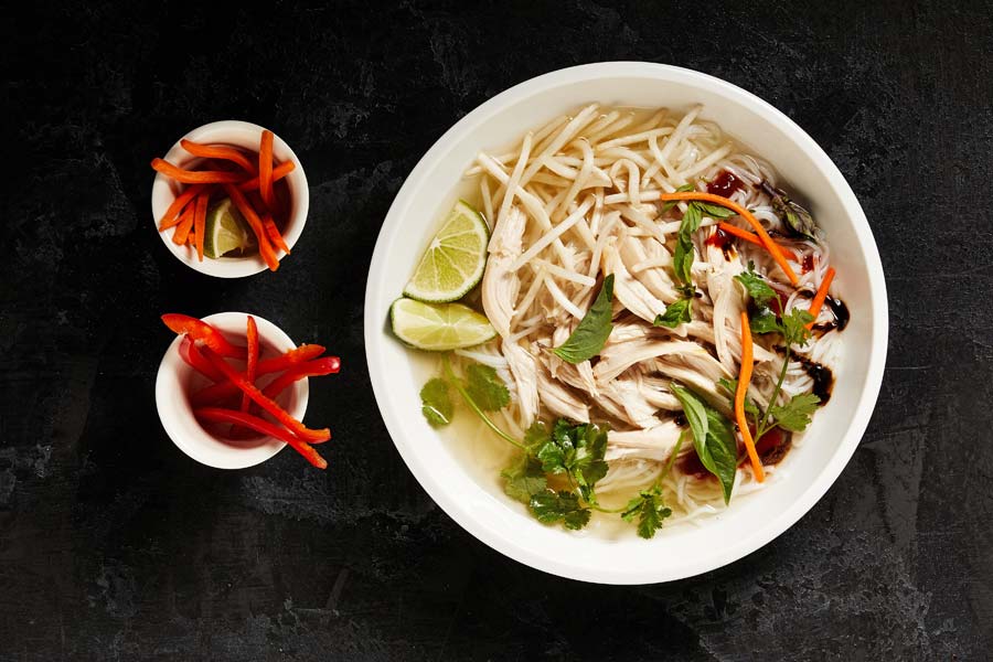 Faux Pho: A no-fuss, flavorful substitute for those who adore the Vietnamese delicacy but don't have hours to roast bones and stand over a slowly simmering pot