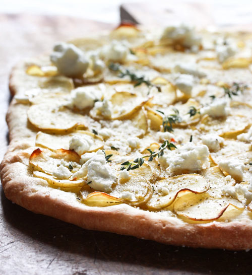 Truffled Potato and Goat Cheese Flatbread --- after viewing that picture your mouth is already watering, isn't it!?
