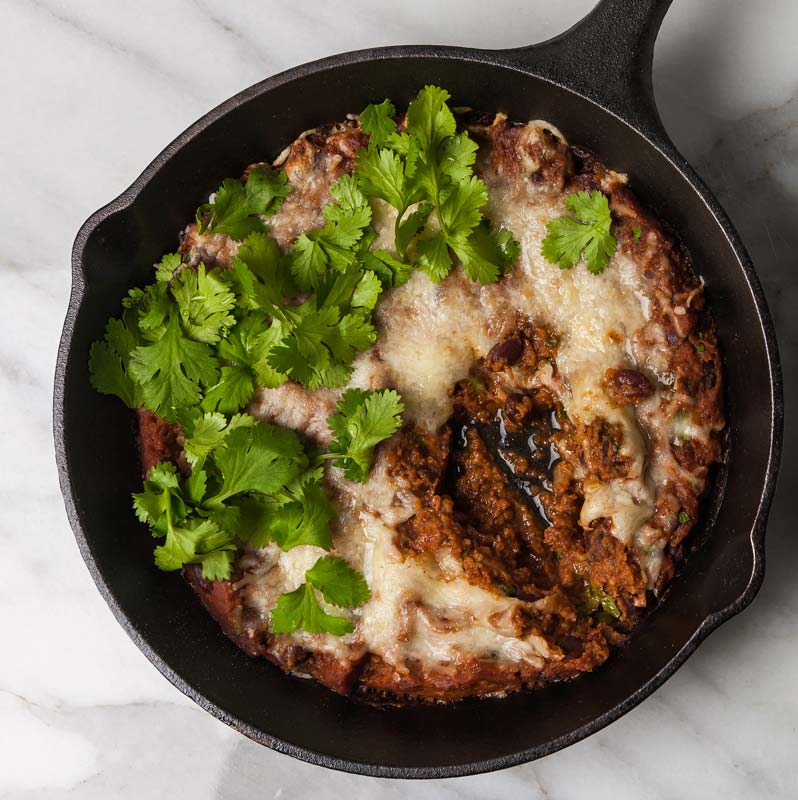 This smoky, warm comfort dish will leave you thinking dreamily about it way after the last bite has been scooped up 
 
  
  