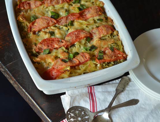 A bubbly and delicious casserole for the change of seasons 