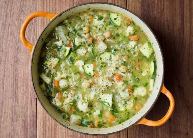 Simply sensational, this is the ultimate vegetable soup!
	