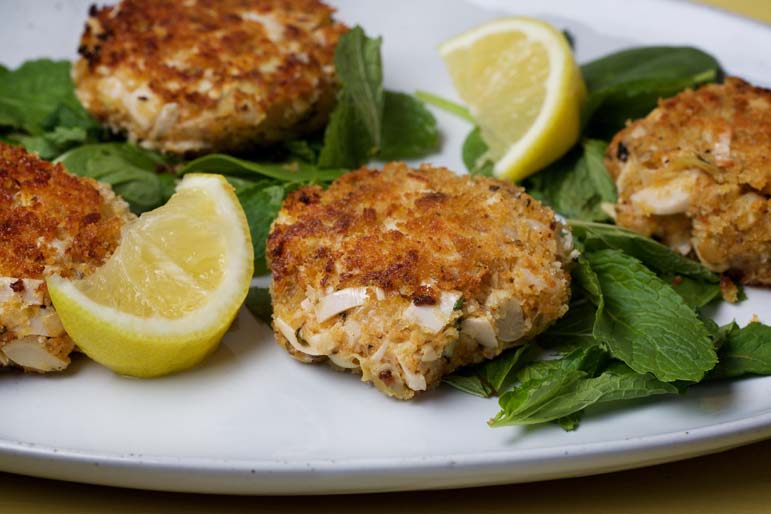 They look like crab cakes, but these vegetable patties can hold their own  
  
  