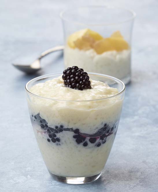 Treat yourself to the most decadent rice pudding around
 
  