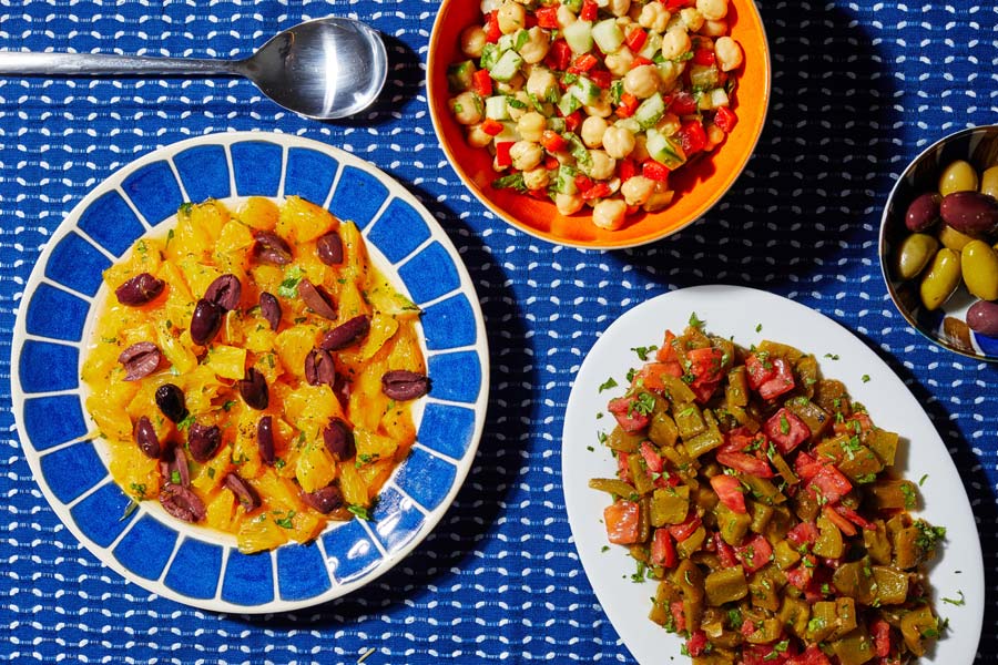 These Moroccan salads open meals in spectacular fashion (3 colorful, sophisticated and artful recipes)
	