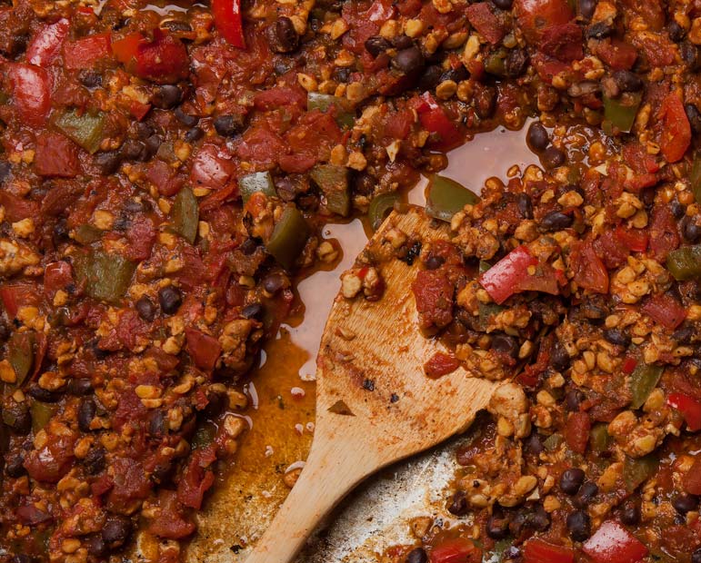 Why make chili in a sheet pan? Flavor 
 
  
  