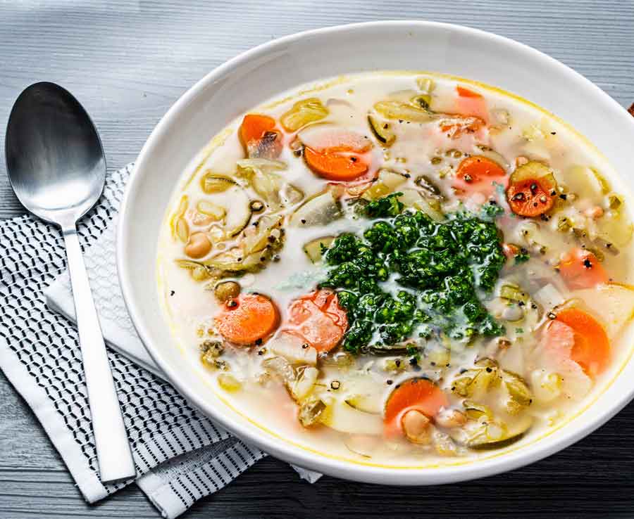 Jacques Pepin's vegetable soup recipe is satisfying, simple cooking at its best
	