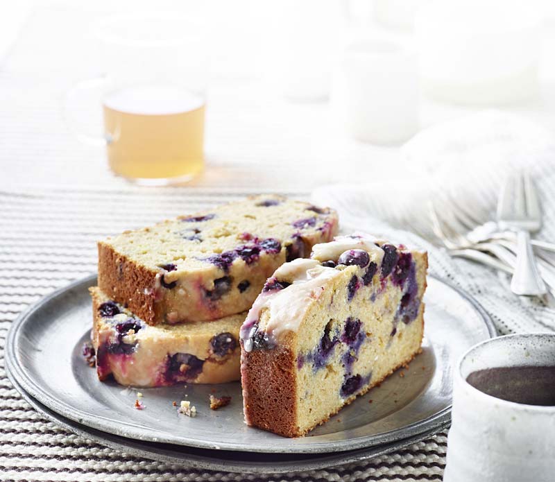 Healthier AND easy to make? This delicious one-bowl pound cake melds juicy summer blueberries with the creaminess of ricotta and an accent of tangy lemons. Flavorful and moist, it doesn't easily dry up  --- even when refrigerated 
  
  
