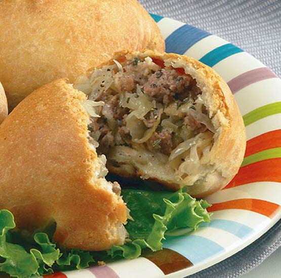 Runzas:  Yummy goodness staple of the Great Plains diet is  beautiful in its simplicity and delicious in its execution