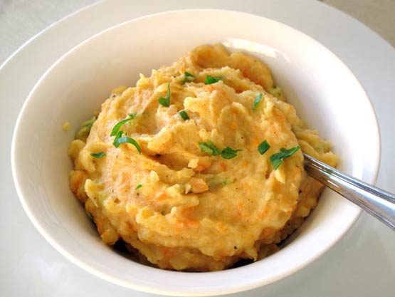 Don't dare call these inspired mashed potatos a  blah side dish staple!