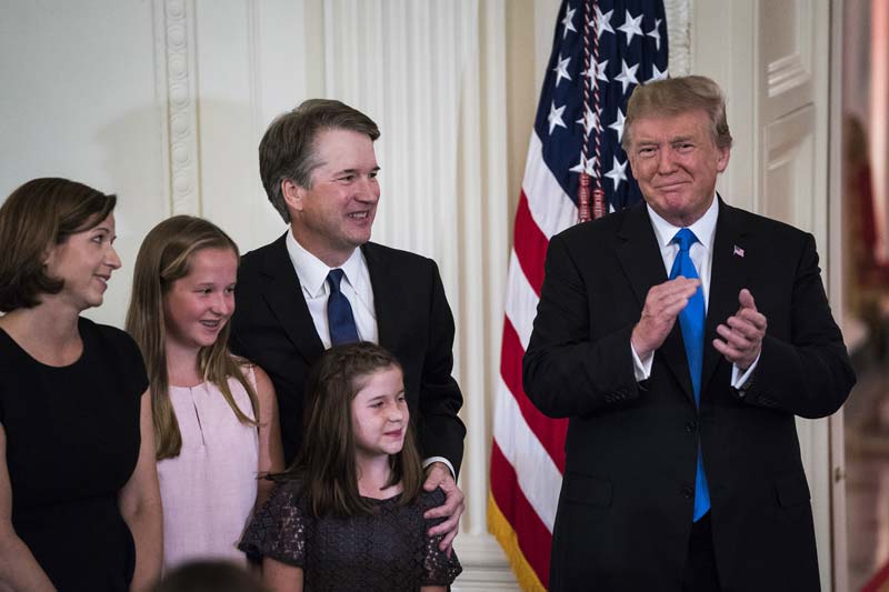 Alleged Right-wing monster Kavanaugh is actually a teddy bear

