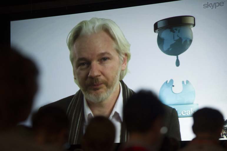 Ecuador's upcoming election could hand an eviction notice to Julian Assange
	