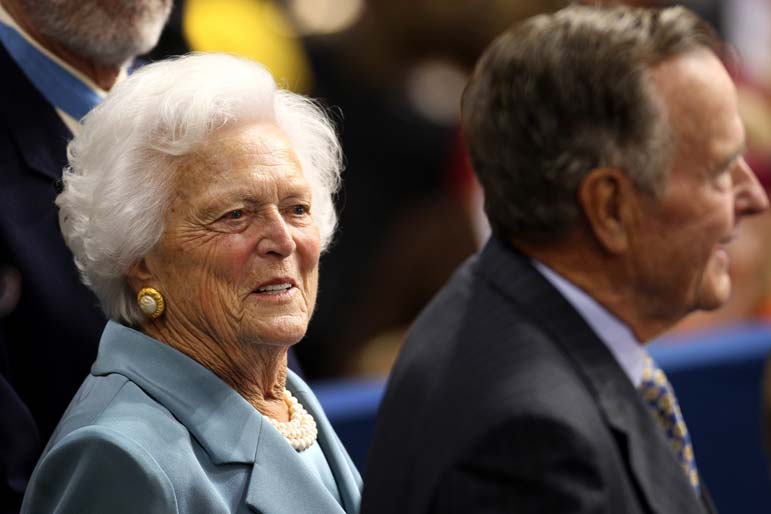 'Find the joy': The day Barbara Bush wowed Wellesley's feminist protesters with a graduation speech
	