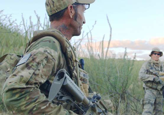 These armed civilians are patrolling the border to keep the Islamic State out of America



