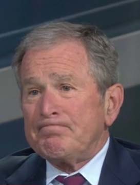 George W. Bush gives lesson in laughing at ourselves
