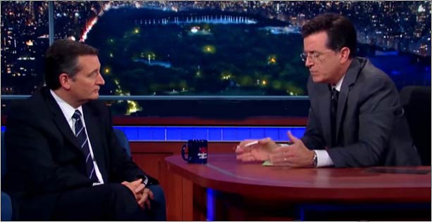 Will Stephen Colbert Give Liberals the Ted Cruz Treatment?

