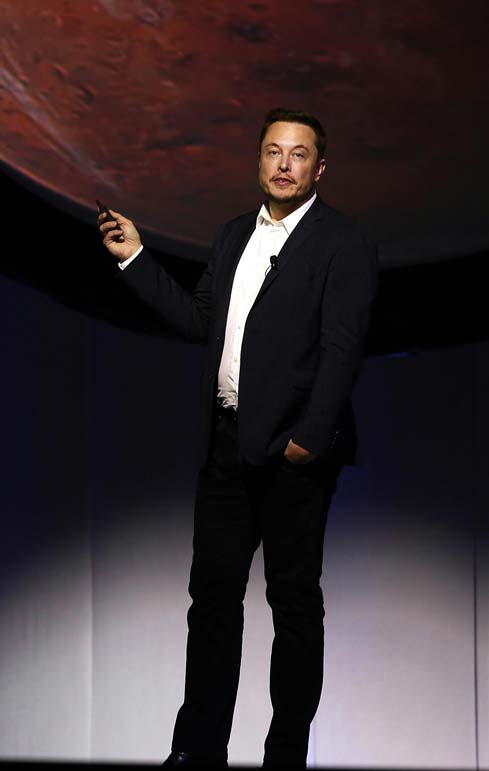 Elon Musk demonstrates AI can make up news stories from handful of words
	