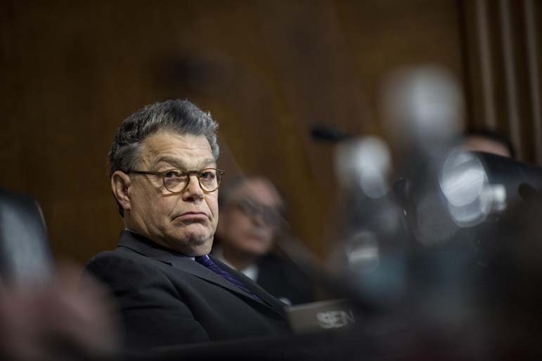 Al Franken on whether he will face more   allegations: 'I don't know. I can't say.'
 
  