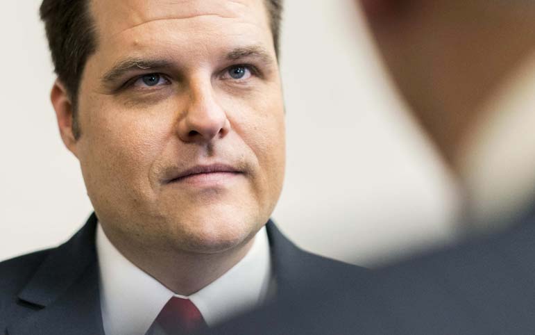Rep. Matt Gaetz wants you to know who he is, and his plan is working
