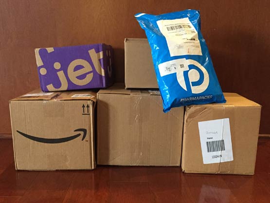  I placed the same order at Amazon, Jet and Wal-Mart. Here's how they did.