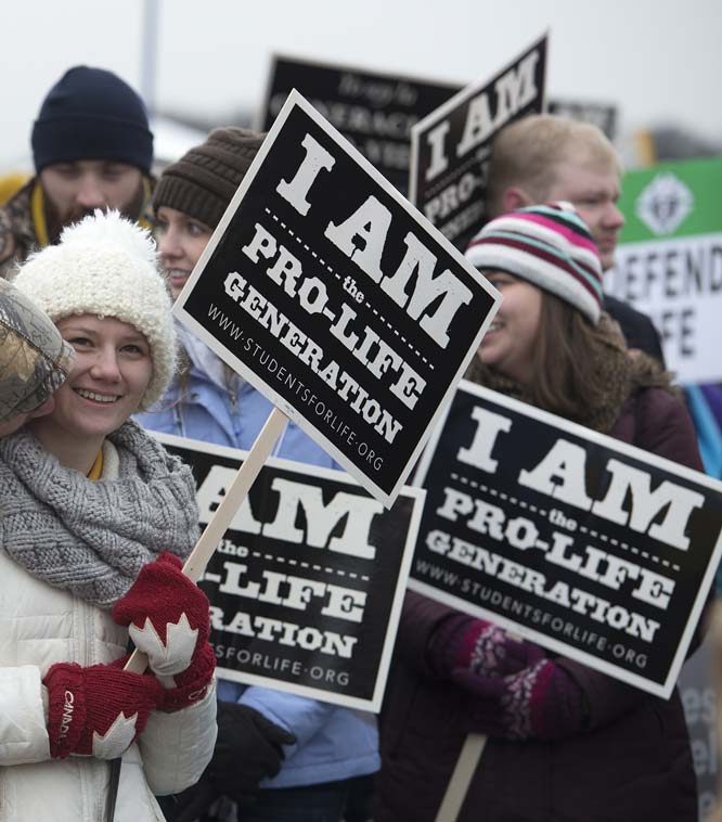 'Pro-life' falls out of favor with anti-abortion activists
	