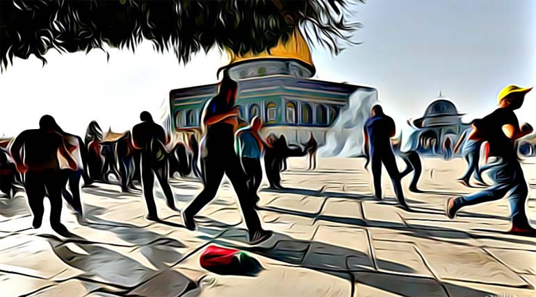 Israel's caving to Muslim resistance over Temple Mount results in Arab emboldening; clashes begin anew

 
  