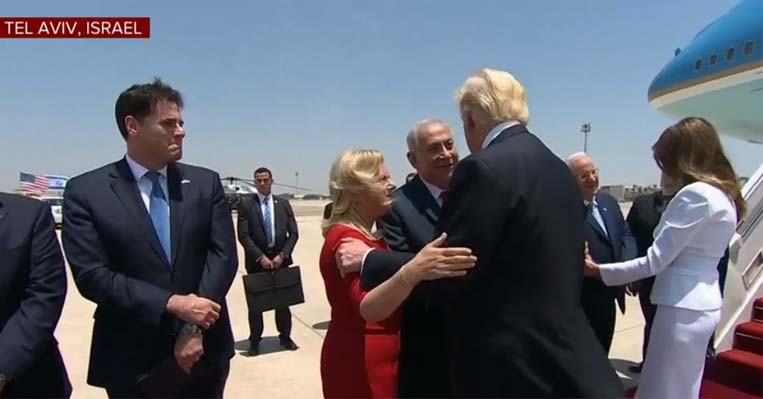 Behind triumphant Trump visit to Israel, a few old tensions return
	