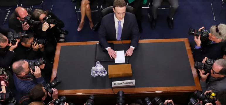 Mr. Zuckerberg went to Washington. The senators didn't buy his young Jimmy Stewart act