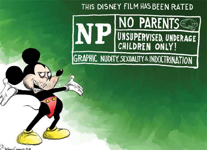  Biggest revelation of Disney video? Too many parents let the culture teach their kids values

	 
	
	