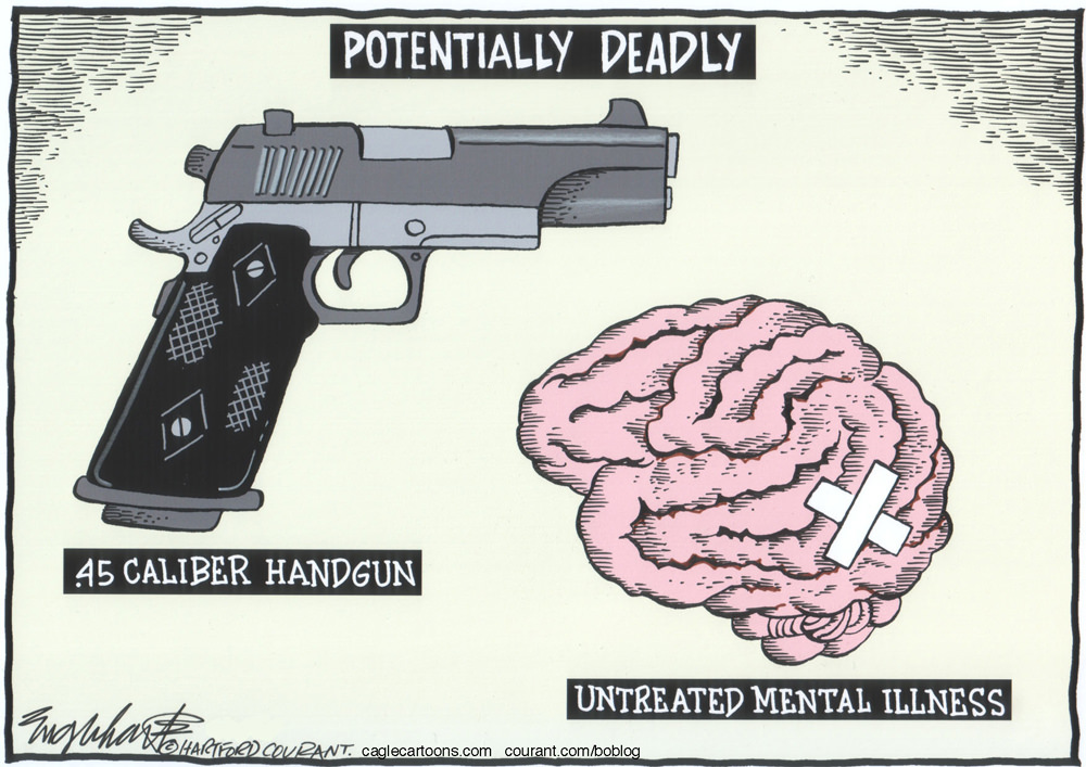  Ignoring mental health reform  after Parkland shooting is, well, crazy